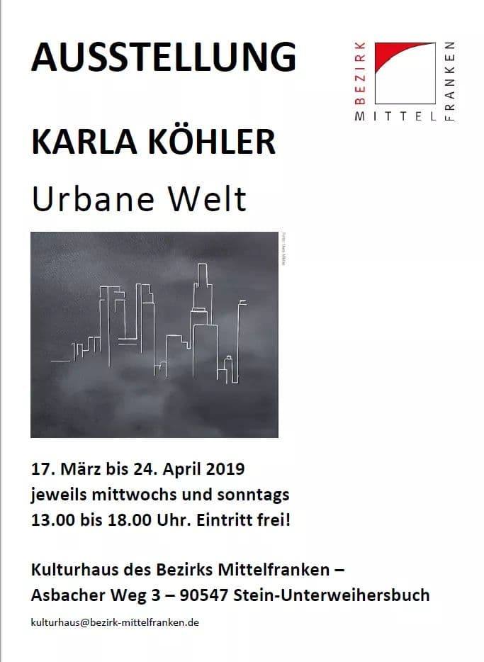 Ausstellung Karla Köhler - Urbane Welt 