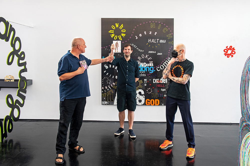 Sommer Open House 2022 -  Ausstellung Manfred Peckl, Institut für moderne Kunst / Foto: Jürgen Schabel